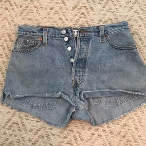 RE/DONE denim shorts